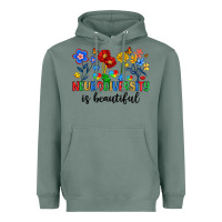Sage neurodiversity is beautiful Heavyweight Hoodie - Artiststas