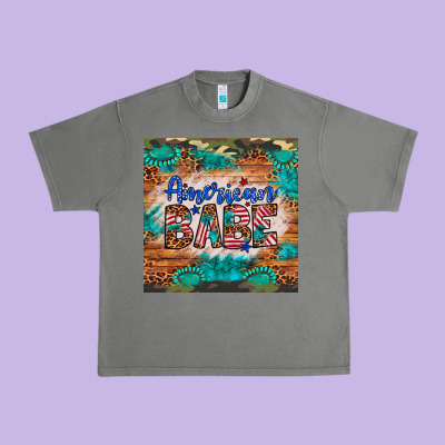 American Babe Urban Heavy Tee Designed By Artiststas