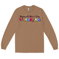 Toasted Coconut happy mother's to the best mom Long Sleeve Tee - JahusDesignShop