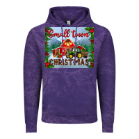 Cloud Purple small town christmas mousepad Vintage Hoodie - BundleAndBundleShop