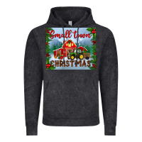 Vintage Black small town christmas mousepad Vintage Hoodie - BundleAndBundleShop