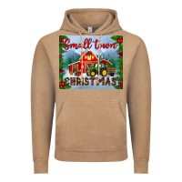 Vintage Coffee small town christmas mousepad Vintage Hoodie - BundleAndBundleShop