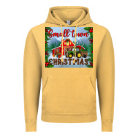 Vintage Mustard small town christmas mousepad Vintage Hoodie - BundleAndBundleShop