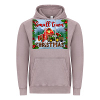 Vintage Zinc small town christmas mousepad Vintage Hoodie - BundleAndBundleShop