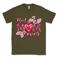 Army Green best mom ever Classic Tee - NancyCooperArtShop