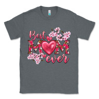 Charcoal Heather best mom ever Classic Tee - NancyCooperArtShop