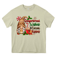 Gingerbread Wishes And Cocoa Kisses Heavy Core Tee | Teevron