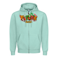Seafoam future nurse juneteenth Zipper Hoodie - NancyCooperArtShop