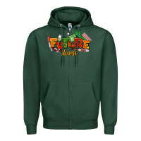 Sports Green future nurse juneteenth Zipper Hoodie - NancyCooperArtShop