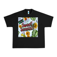 Black sweet summer seamless pattern Urban Heavy Tee - BundleAndBundleShop