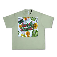 Oil Green sweet summer seamless pattern Urban Heavy Tee - BundleAndBundleShop