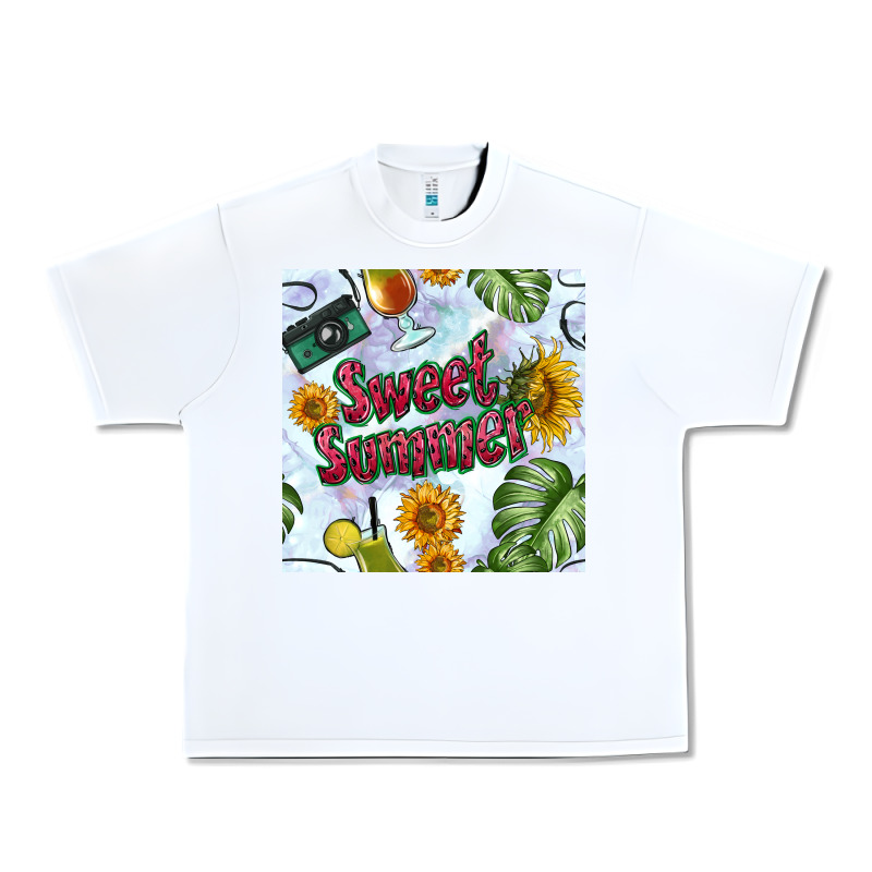 Sweet Summer Seamless Pattern Urban Heavy Tee by BundleAndBundleShop | Teevron