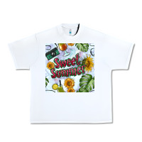 White sweet summer seamless pattern Urban Heavy Tee - BundleAndBundleShop