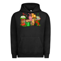Pigment Black christmas movie coffee cups Urban Hoodie - CowGirlArtShop