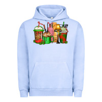 Pigment Grape Ice christmas movie coffee cups Urban Hoodie - CowGirlArtShop