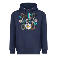Navy child of god Heavyweight Hoodie - Artiststas