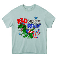 Arona red white rawr billie wilder Heavy Core Tee - texasbilliewilder