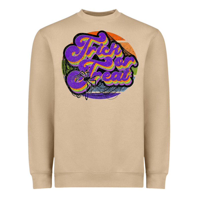 Trick Or Treat Heavyweight Sweatshirt by JahusDesignShop | Teevron