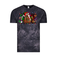 Cloud Black joy and horse Christmas Vintage Tee - AdoDesignShop