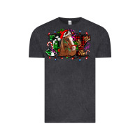 Vintage Black joy and horse Christmas Vintage Tee - AdoDesignShop