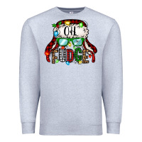 Heather Grey oh fudge christmas story Premium Sweatshirt - Jasminsmagicworld