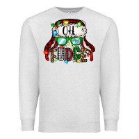 Oatmeal Heather oh fudge christmas story Premium Sweatshirt - Jasminsmagicworld