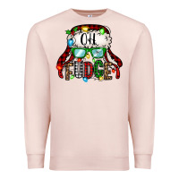 Pale Pink oh fudge christmas story Premium Sweatshirt - Jasminsmagicworld