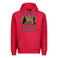Cardinal Lıve Ugly Fake Your Death Premium Hoodie - Bettercallsaul