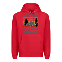 Red Lıve Ugly Fake Your Death Premium Hoodie - Bettercallsaul