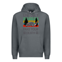Rock Lıve Ugly Fake Your Death Premium Hoodie - Bettercallsaul