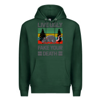 Sports Green Lıve Ugly Fake Your Death Premium Hoodie - Bettercallsaul
