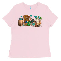 Bubblegum Pink western coffee cups Ladies Tee - texasbilliewilder