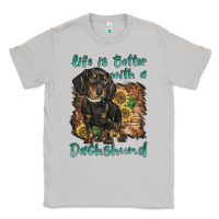 Moon Dust life is better with a dachshund Classic Tee - BarkalooDesign