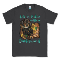 Smoke life is better with a dachshund Classic Tee - BarkalooDesign
