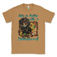 Toasted Coconut life is better with a dachshund Classic Tee - BarkalooDesign