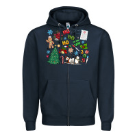 Nurse Christmas Zipper Hoodie | Teevron