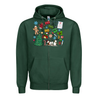 Sports Green nurse christmas Zipper Hoodie - MaliasSmallBusiness