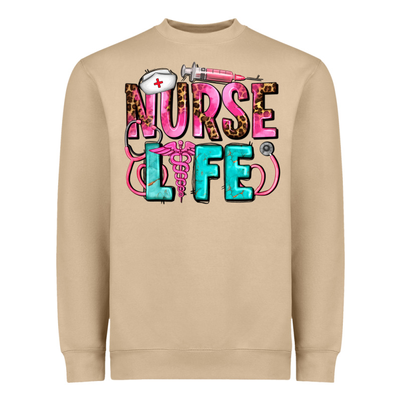 Nurse Life Heavyweight Sweatshirt by AdoDesignShop | Teevron