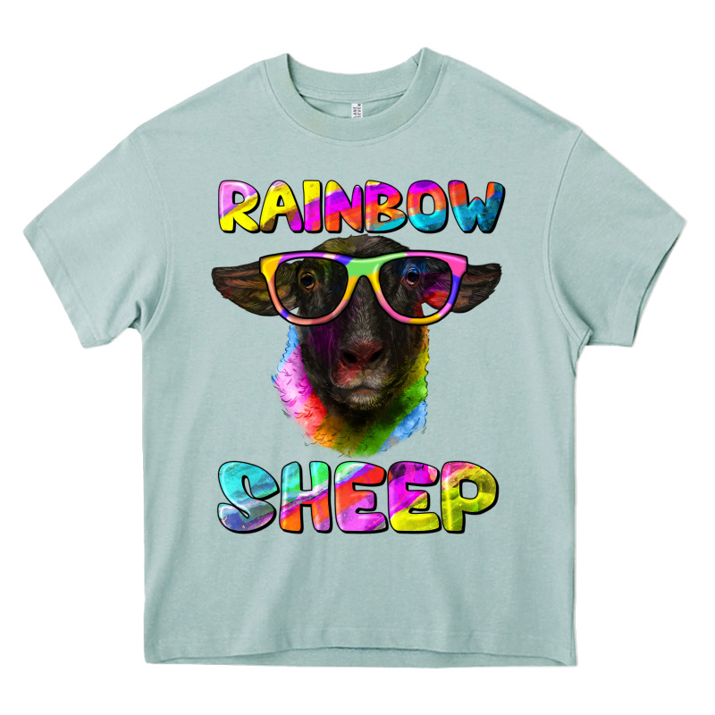 Rainbow Sheep Suffolk Sheep Heavy Core Tee by Artiststas | Teevron