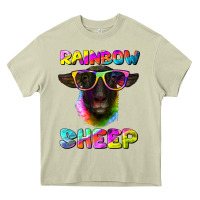 Mossy rainbow sheep suffolk sheep Heavy Core Tee - Artiststas