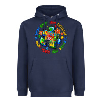 Navy what makes you different is what makes you beautif Heavyweight Hoodie - Artiststas