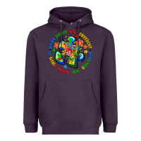 Plum what makes you different is what makes you beautif Heavyweight Hoodie - Artiststas