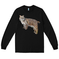Black Bobcat Long Sleeve Tee - LillyAllenDesigns