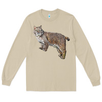 Mushroom Bobcat Long Sleeve Tee - LillyAllenDesigns