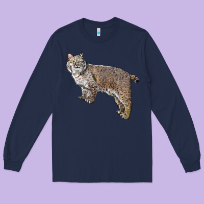 Bobcat Long Sleeve Tee Designed By Lillyallendesigns