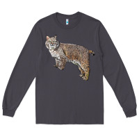 Smoke Bobcat Long Sleeve Tee - LillyAllenDesigns