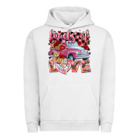 Pigment Lunar Rock Loads of love Valentine's Day truck Urban Hoodie - HowdyJamesFarm
