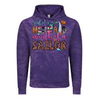 Cloud Purple soul of a mermaid mouth of a sailor Vintage Hoodie - JahusDesignShop