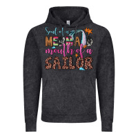 Vintage Black soul of a mermaid mouth of a sailor Vintage Hoodie - JahusDesignShop