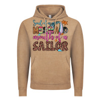 Vintage Coffee soul of a mermaid mouth of a sailor Vintage Hoodie - JahusDesignShop
